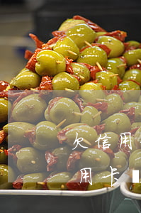 欠信用卡失業(yè)了(失業(yè)了信用卡還不上)