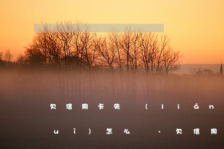 欠信用卡失聯(lián)多久銀行會(huì)怎么樣-欠信用卡失聯(lián)多久銀行會(huì)怎么樣處理