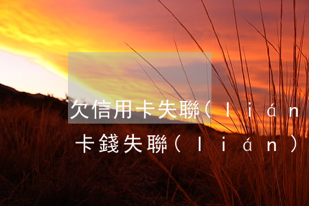 欠信用卡失聯(lián)怎么處理(欠信用卡錢失聯(lián)會(huì)怎么樣)
