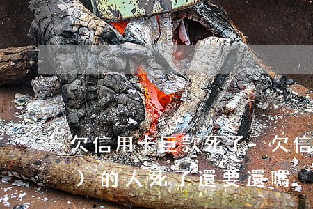 欠信用卡巨款 死了-欠信用卡錢(qián)的人死了還要還嗎