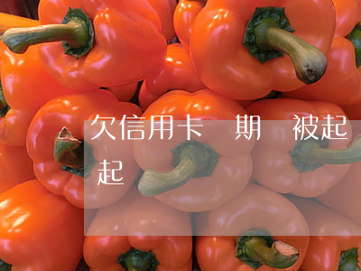 欠信用卡幾期會被起訴呢（欠信用卡幾期會被起訴）
