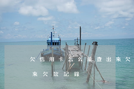 欠信用卡怎么能查出來(欠信用卡怎么能查出來欠款記錄)