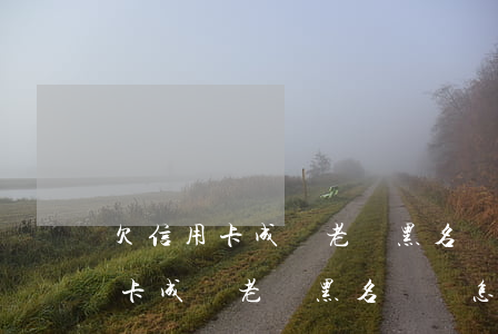 欠信用卡成為老賴黑名單會怎么樣-欠信用卡成為老賴黑名單會怎么樣呢