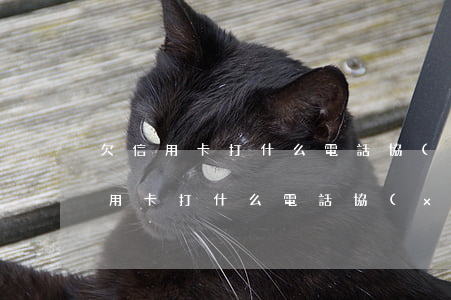 欠信用卡打什么電話協(xié)商-欠信用卡打什么電話協(xié)商還款