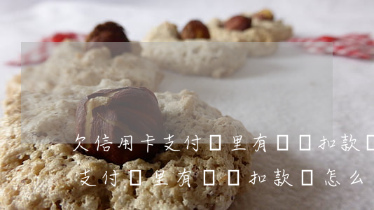 欠信用卡支付寶里有錢會扣款嗎-欠信用卡支付寶里有錢會扣款嗎怎么辦