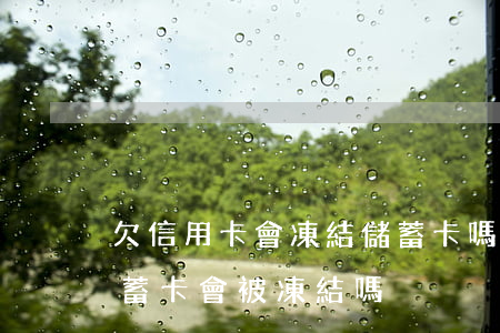 欠信用卡會凍結儲蓄卡嗎（信用卡逾期爸媽儲蓄卡會被凍結嗎）