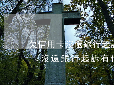 欠信用卡沒還銀行起訴有什么結果-欠信用卡沒還銀行起訴有什么結果嗎