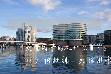 欠信用卡的人什么時(shí)候會(huì)被批捕-欠信用卡的人什么時(shí)候會(huì)被批捕呢