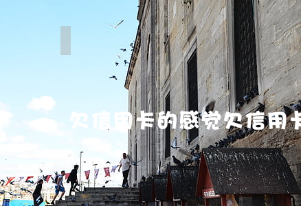 欠信用卡的感觉(欠信用卡的钱最惨的)