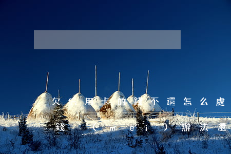 欠信用卡的錢不還怎么處理(如果欠信用卡的錢沒(méi)辦法還怎么辦)