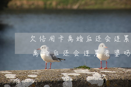 欠信用卡离婚后还会连累老婆吗-欠信用卡离婚后还会连累老婆吗女方