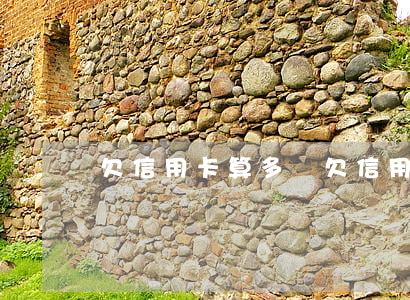 欠信用卡算多嗎 欠信用卡正常嗎