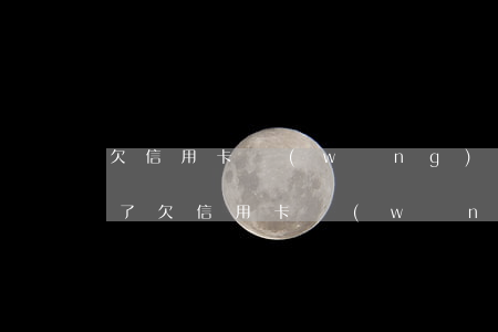 欠信用卡網(wǎng)貸60萬無力償還了(欠信用卡網(wǎng)貸60多萬)
