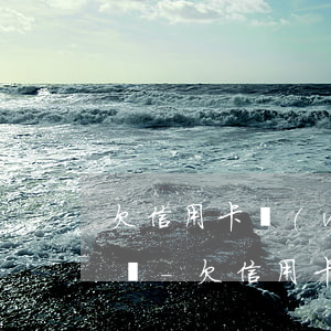 欠信用卡網(wǎng)貸共28萬還有救嗎-欠信用卡網(wǎng)貸20多萬
