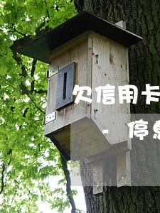 欠信用卡網(wǎng)貸萬無法償還怎么辦-停息掛賬自己怎么去申請