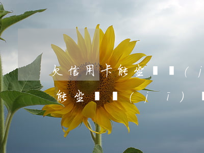 欠信用卡能坐飛機(jī)么(欠信用卡錢還能坐飛機(jī)嗎)