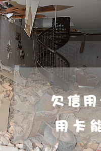 欠信用卡能進(jìn)廠子嗎安全嗎（欠信用卡能進(jìn)廠子嗎）