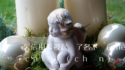 欠信用卡被起訴了名下沒(méi)有財(cái)產(chǎn)-欠信用卡被起訴了名下沒(méi)有財(cái)產(chǎn)怎么辦