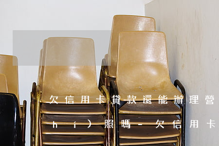 欠信用卡貸款還能辦理營業(yè)執(zhí)照嗎-欠信用卡貸款還能辦理營業(yè)執(zhí)照嗎知乎