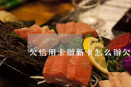 欠信用卡辦新卡怎么辦（欠信用卡辦新卡）