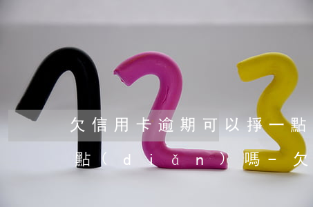 欠信用卡逾期可以掙一點(diǎn)還一點(diǎn)嗎-欠信用卡逾期可以掙一點(diǎn)還一點(diǎn)嗎