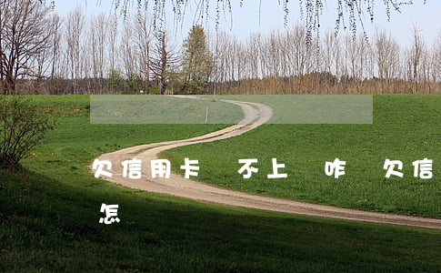 欠信用卡還不上會咋樣(欠信用卡錢還不上會怎樣)