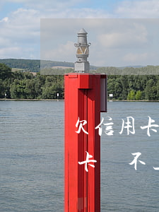 欠信用卡還不上被起訴有什么后果-欠信用卡還不上被起訴有什么后果嗎