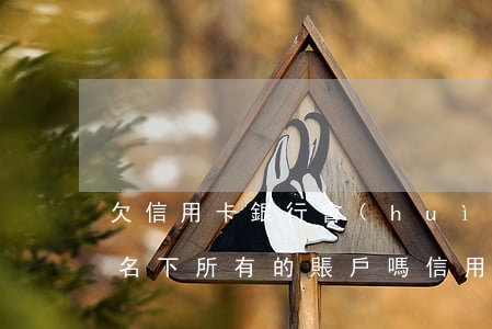 欠信用卡銀行會(huì)凍結(jié)名下所有的賬戶嗎?（信用卡逾期銀行會(huì)從儲(chǔ)蓄卡凍結(jié)嗎）