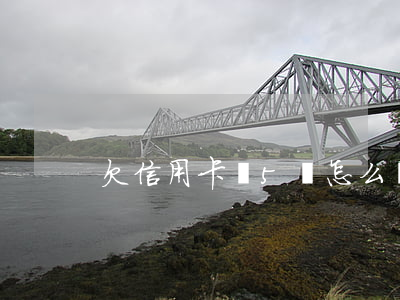 欠信用卡錢5萬怎么辦 欠了信用卡5萬