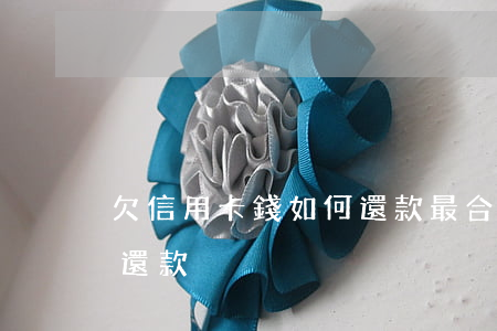 欠信用卡錢如何還款最合適（欠信用卡錢如何還款）