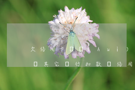 欠信用卡錢會(huì)自動(dòng)從其它銀行扣款嗎（信用卡逾期扣款還能取出來嗎）