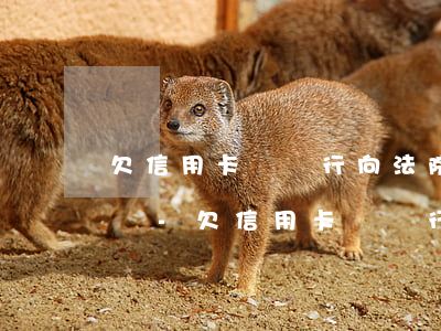 欠信用卡錢銀行向法院起訴會(huì)怎樣-欠信用卡錢銀行向法院起訴會(huì)怎樣處理