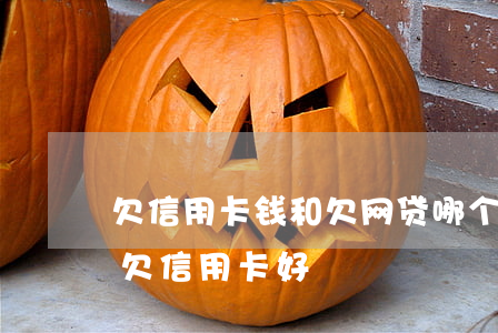 欠信用卡钱和欠网贷哪个好点(欠网贷好还是欠信用卡好)
