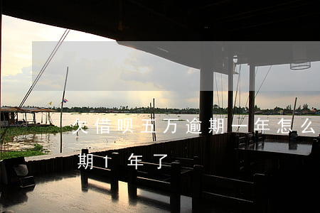欠借呗五万逾期一年怎么办(我借呗六万都逾期1年了)