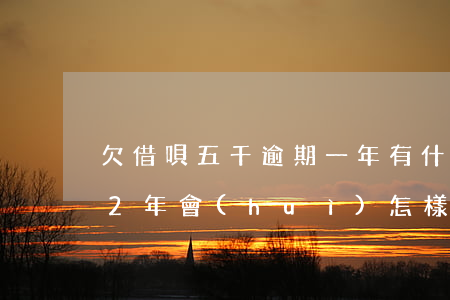 欠借唄五千逾期一年有什么事(借唄5千逾期2年會(huì)怎樣)