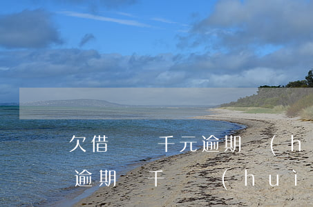 欠借唄幾千元逾期會(huì)被起訴(借唄逾期兩千塊,會(huì)被起訴嗎)
