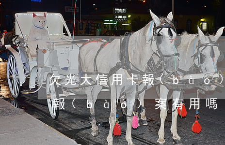 欠光大信用卡 報(bào)案(欠光大信用卡 報(bào)案有用嗎)
