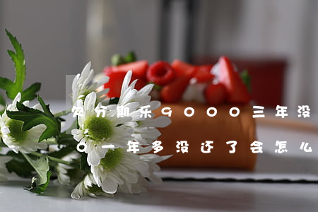欠分期乐9000三年没还(欠分期乐5000一年多没还了会怎么样)