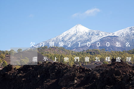 欠分期樂27000怎么辦(分期樂欠700還不上,他們會怎樣處理)