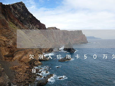 欠别人信用卡50万(欠信用卡五十万怎么翻身)
