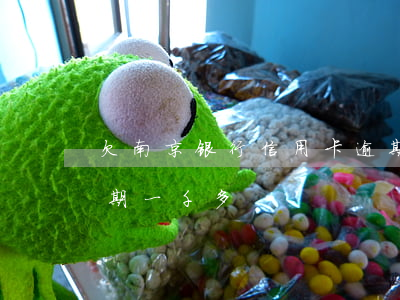 欠南京银行信用卡逾期 欠南京银行信用卡逾期一千多