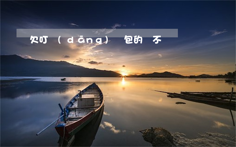 欠叮當(dāng)錢包的錢不還