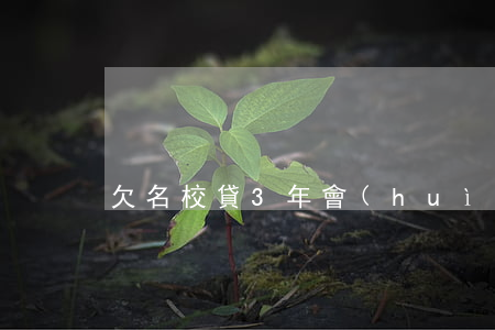 欠名校貸3年會(huì)被起訴嗎