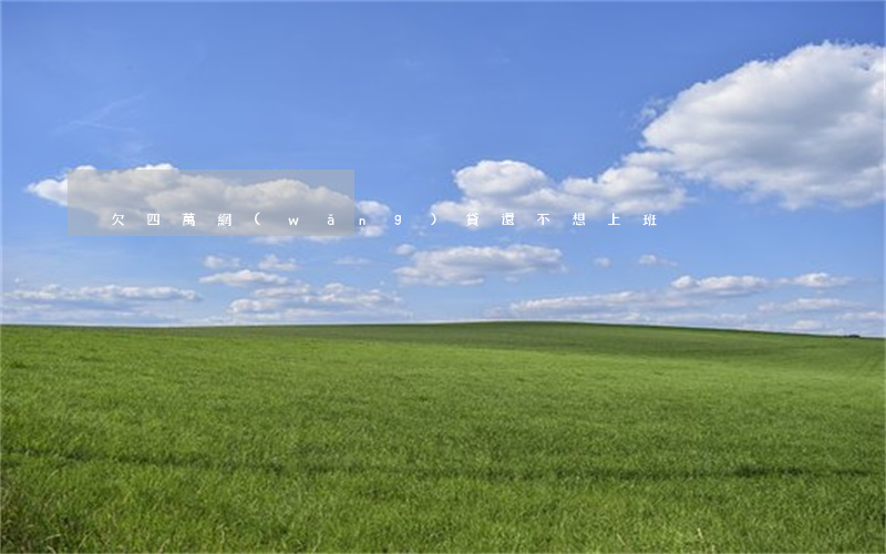 欠四萬網(wǎng)貸還不想上班