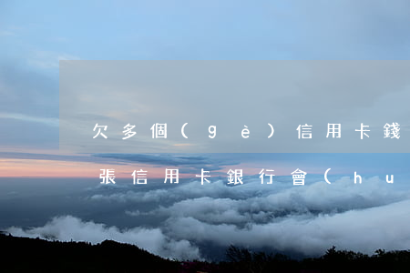 欠多個(gè)信用卡錢(qián)(欠多張信用卡銀行會(huì)不會(huì)聯(lián)合起訴)