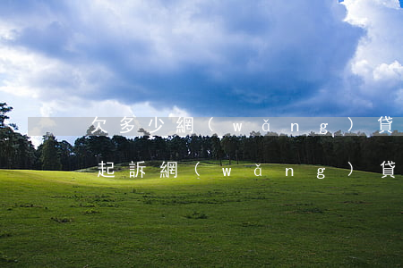 欠多少網(wǎng)貸一般會(huì)起訴(網(wǎng)貸欠款多少才會(huì)被起訴)