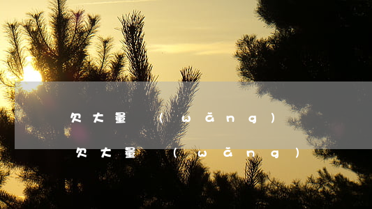 欠大量網(wǎng)貸暫時還不上怎么辦(欠大量網(wǎng)貸暫時還不上怎么辦)