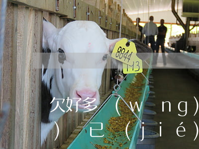 欠好多網(wǎng)貸賬單(網(wǎng)貸已結(jié)清為什么還有賬單)