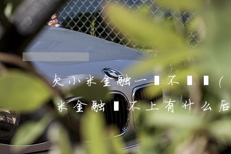 欠小米金融一萬不還會(huì)怎么樣(小米金融還不上有什么后果)