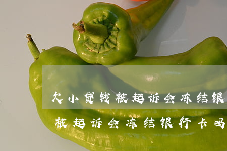 欠小贷钱被起诉会冻结银行卡吗-欠小贷钱被起诉会冻结银行卡吗知乎